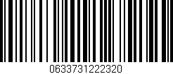 Código de barras (EAN, GTIN, SKU, ISBN): '0633731222320'