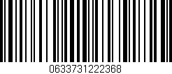 Código de barras (EAN, GTIN, SKU, ISBN): '0633731222368'