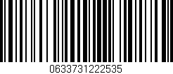 Código de barras (EAN, GTIN, SKU, ISBN): '0633731222535'