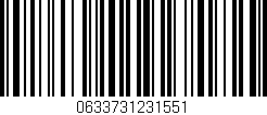 Código de barras (EAN, GTIN, SKU, ISBN): '0633731231551'