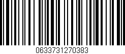 Código de barras (EAN, GTIN, SKU, ISBN): '0633731270383'