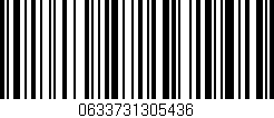 Código de barras (EAN, GTIN, SKU, ISBN): '0633731305436'