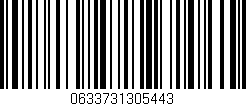 Código de barras (EAN, GTIN, SKU, ISBN): '0633731305443'