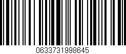 Código de barras (EAN, GTIN, SKU, ISBN): '0633731998645'