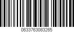 Código de barras (EAN, GTIN, SKU, ISBN): '0633763083265'