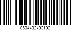 Código de barras (EAN, GTIN, SKU, ISBN): '0634482493182'