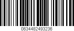 Código de barras (EAN, GTIN, SKU, ISBN): '0634482493236'