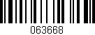 Código de barras (EAN, GTIN, SKU, ISBN): '063668'