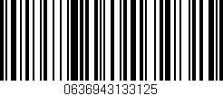 Código de barras (EAN, GTIN, SKU, ISBN): '0636943133125'
