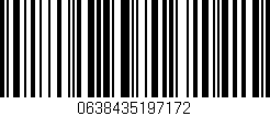 Código de barras (EAN, GTIN, SKU, ISBN): '0638435197172'