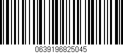 Código de barras (EAN, GTIN, SKU, ISBN): '0639196825045'