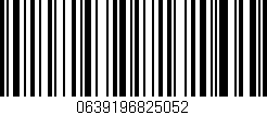 Código de barras (EAN, GTIN, SKU, ISBN): '0639196825052'
