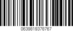 Código de barras (EAN, GTIN, SKU, ISBN): '0639819378767'