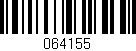Código de barras (EAN, GTIN, SKU, ISBN): '064155'