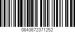 Código de barras (EAN, GTIN, SKU, ISBN): '0643872371252'