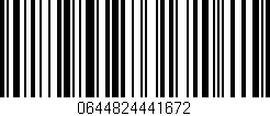 Código de barras (EAN, GTIN, SKU, ISBN): '0644824441672'