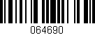 Código de barras (EAN, GTIN, SKU, ISBN): '064690'
