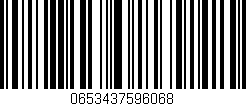 Código de barras (EAN, GTIN, SKU, ISBN): '0653437596068'