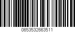 Código de barras (EAN, GTIN, SKU, ISBN): '0653532663511'