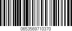 Código de barras (EAN, GTIN, SKU, ISBN): '0653569710370'