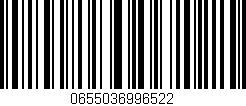 Código de barras (EAN, GTIN, SKU, ISBN): '0655036996522'