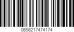 Código de barras (EAN, GTIN, SKU, ISBN): '0656217474174'