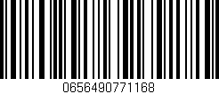 Código de barras (EAN, GTIN, SKU, ISBN): '0656490771168'