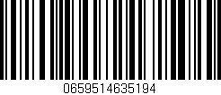 Código de barras (EAN, GTIN, SKU, ISBN): '0659514635194'