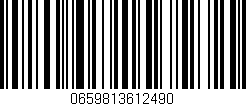 Código de barras (EAN, GTIN, SKU, ISBN): '0659813612490'