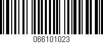 Código de barras (EAN, GTIN, SKU, ISBN): '066101023'