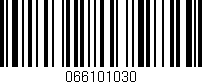 Código de barras (EAN, GTIN, SKU, ISBN): '066101030'