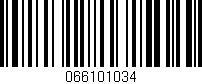 Código de barras (EAN, GTIN, SKU, ISBN): '066101034'
