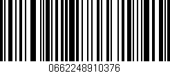 Código de barras (EAN, GTIN, SKU, ISBN): '0662248910376'