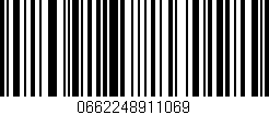 Código de barras (EAN, GTIN, SKU, ISBN): '0662248911069'