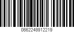Código de barras (EAN, GTIN, SKU, ISBN): '0662248912219'