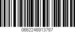 Código de barras (EAN, GTIN, SKU, ISBN): '0662248913797'