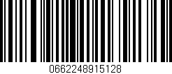 Código de barras (EAN, GTIN, SKU, ISBN): '0662248915128'