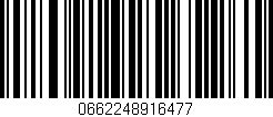 Código de barras (EAN, GTIN, SKU, ISBN): '0662248916477'