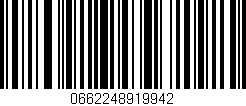 Código de barras (EAN, GTIN, SKU, ISBN): '0662248919942'