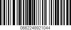Código de barras (EAN, GTIN, SKU, ISBN): '0662248921044'