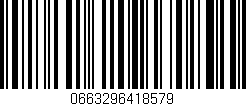 Código de barras (EAN, GTIN, SKU, ISBN): '0663296418579'