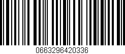Código de barras (EAN, GTIN, SKU, ISBN): '0663296420336'