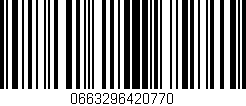 Código de barras (EAN, GTIN, SKU, ISBN): '0663296420770'