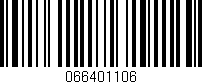 Código de barras (EAN, GTIN, SKU, ISBN): '066401106'