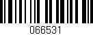 Código de barras (EAN, GTIN, SKU, ISBN): '066531'