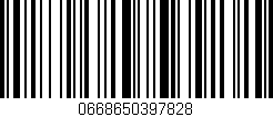 Código de barras (EAN, GTIN, SKU, ISBN): '0668650397828'
