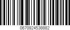 Código de barras (EAN, GTIN, SKU, ISBN): '0670924538882'
