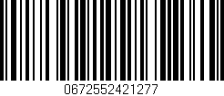 Código de barras (EAN, GTIN, SKU, ISBN): '0672552421277'