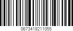 Código de barras (EAN, GTIN, SKU, ISBN): '0673419211055'