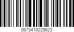Código de barras (EAN, GTIN, SKU, ISBN): '0673419229623'